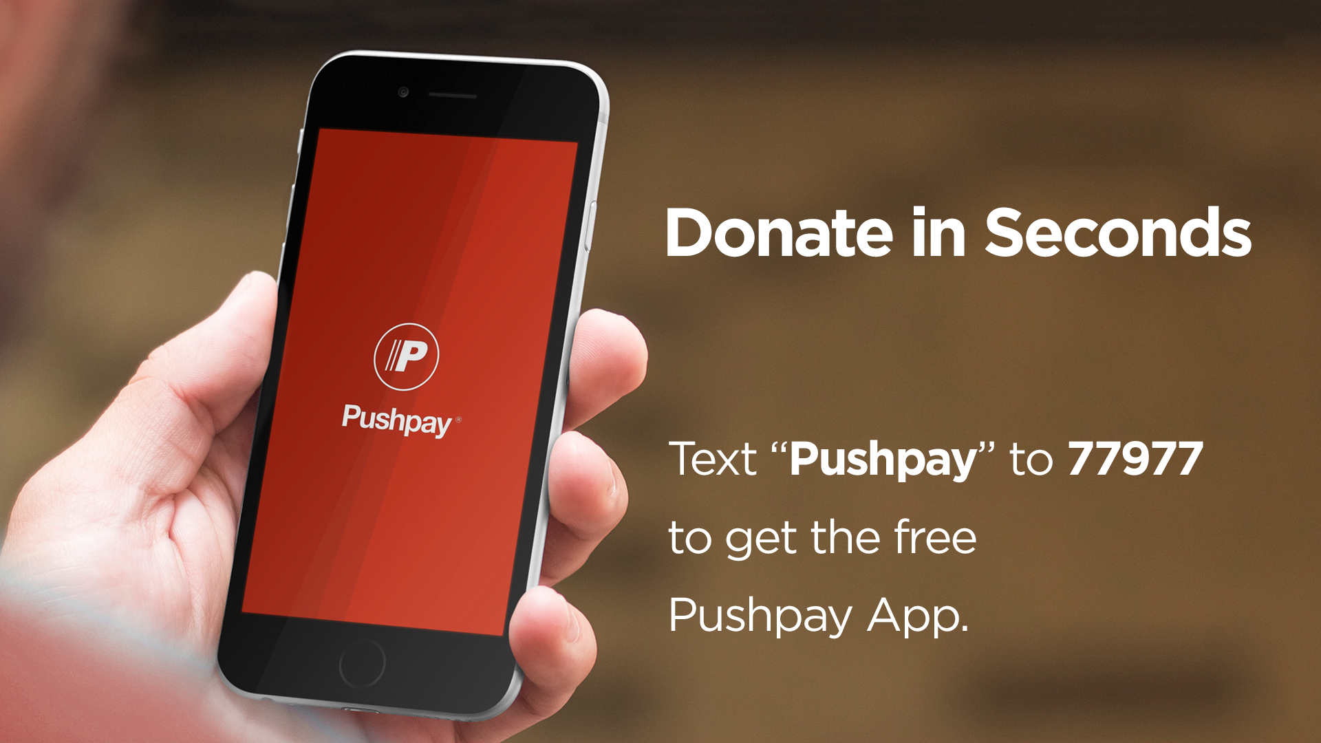 Pushpay Giving Ministry Pass