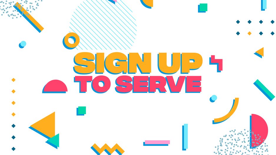 Sign Up To Serve Ministry Pass